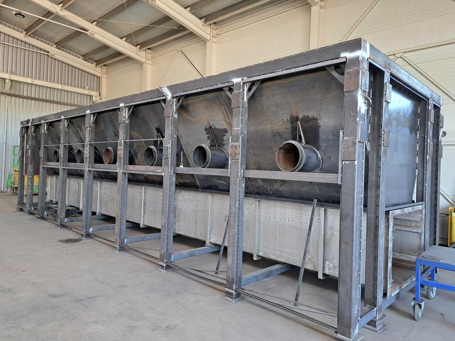 Komora zsypowa do materiałów sypkich - ZSYP STALOWY