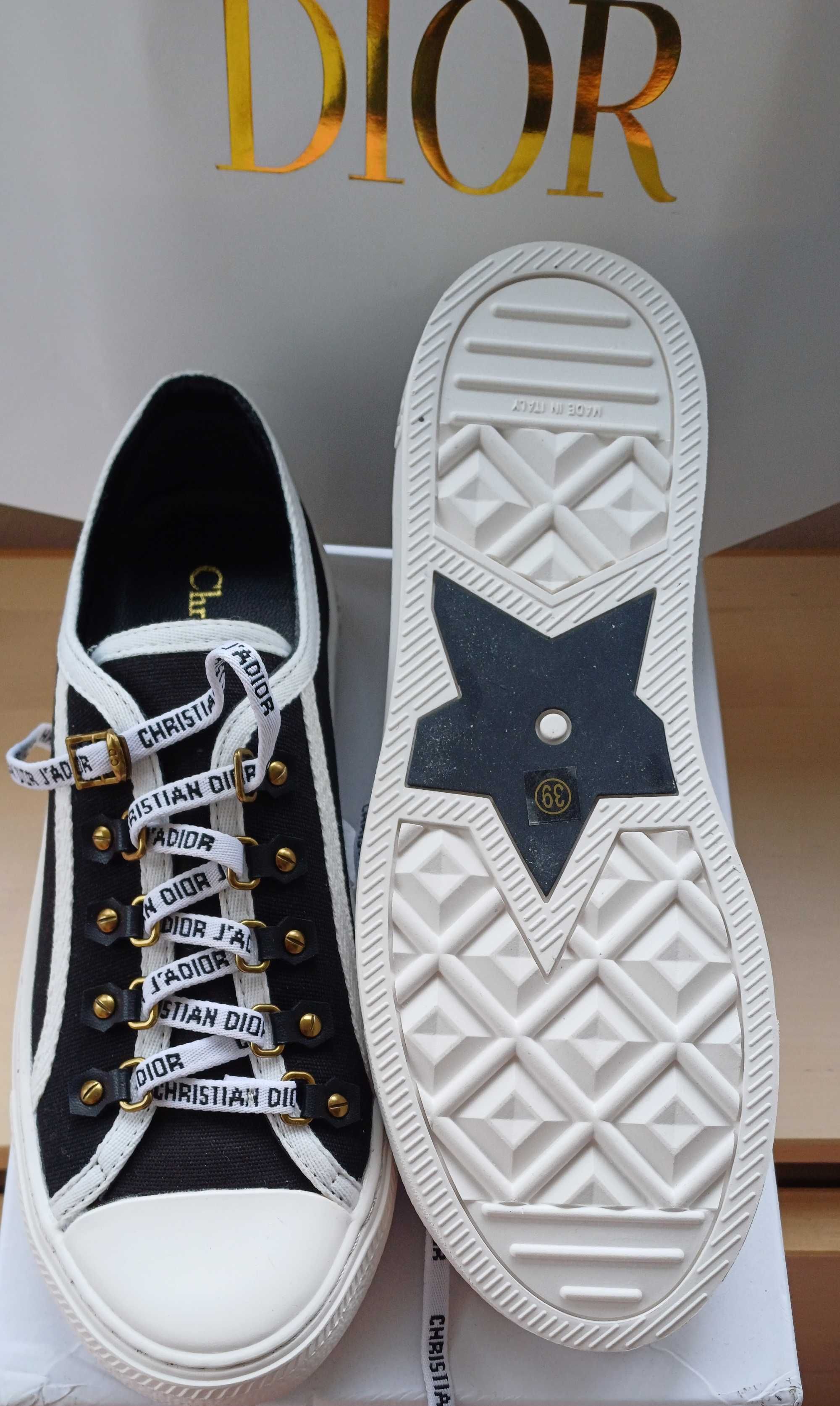 Кеди Dior розмір 39 (24,5см)