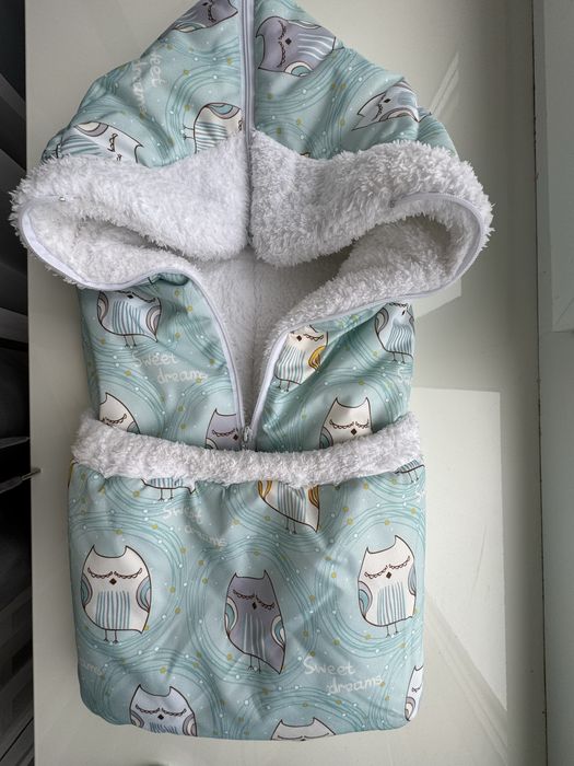 Конверт теплий на виписку та у візок