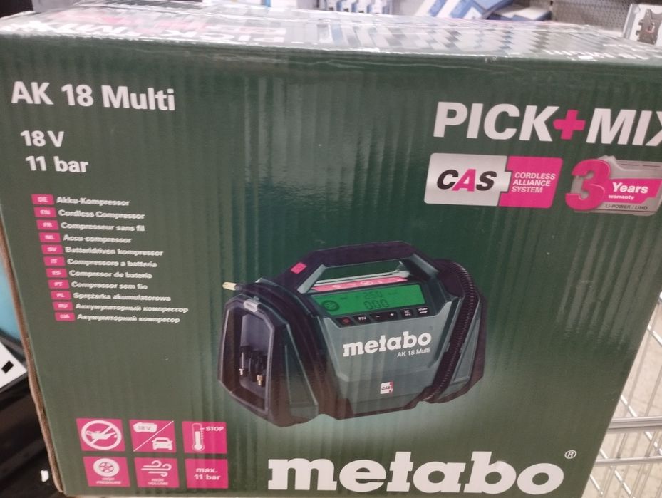 Kompresor bezolejowy Metabo.