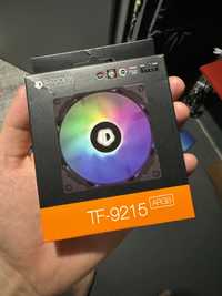 Тонкий вентилятор ID-Cooling TF-9215  ідеально для ITX/SFF RGB