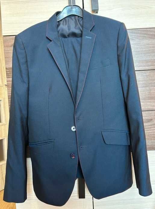 Garnitur męski/chłopięcy rozm.170cm, idealny stan