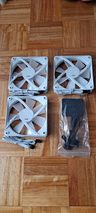 Pack de 4 ventoínhas NZXT com RGB para tower