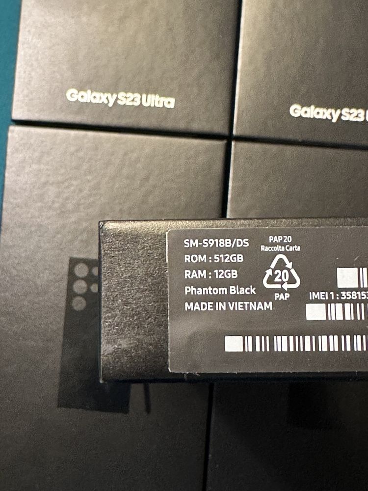 B-MOBILE Samsung S23 Ultra 512GB Black Nowe Zaplombowane PL