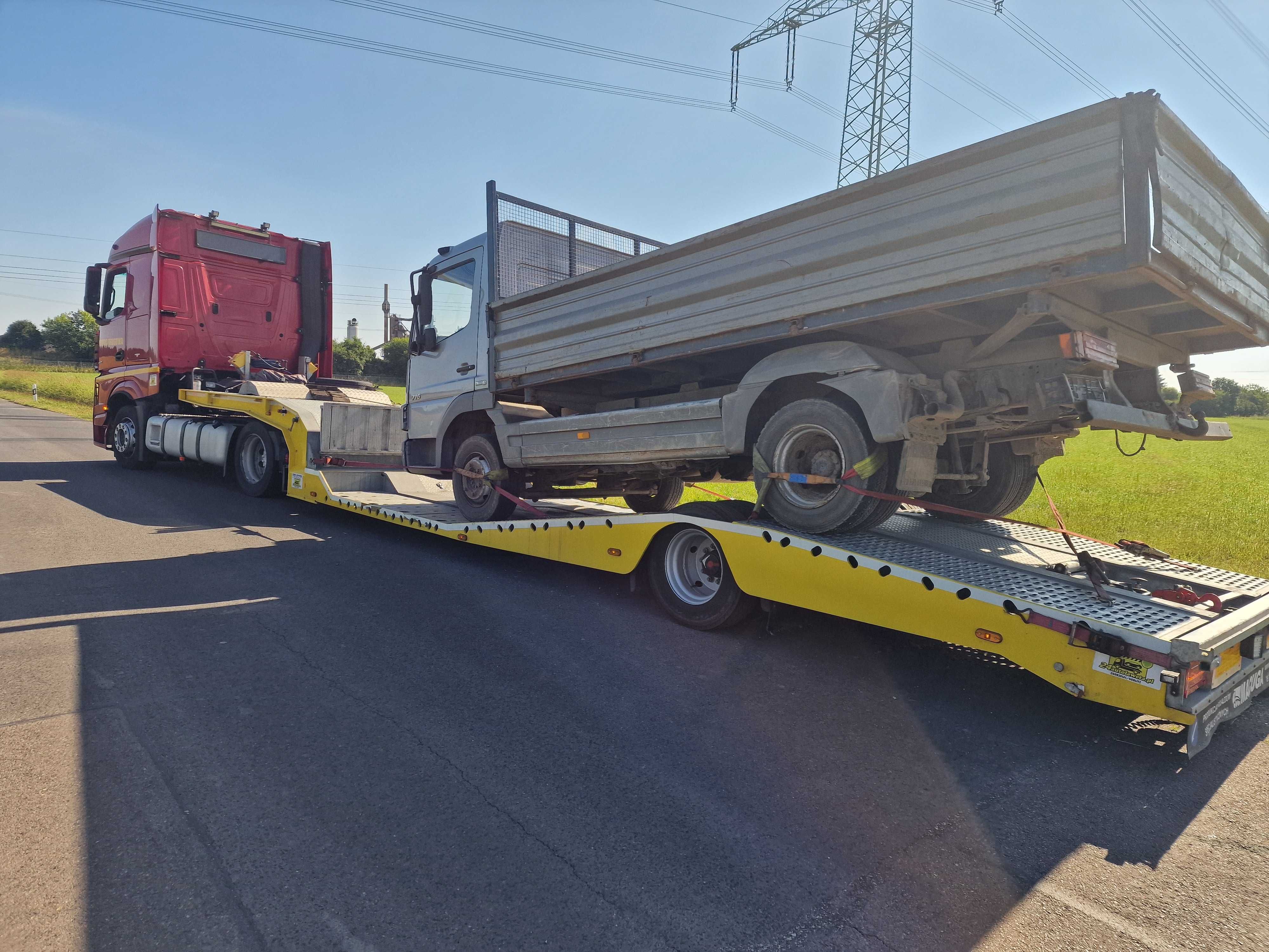 Holownik Tir Zgorzelec, Transport ciągników siodłowych, Pomoc Drogowa