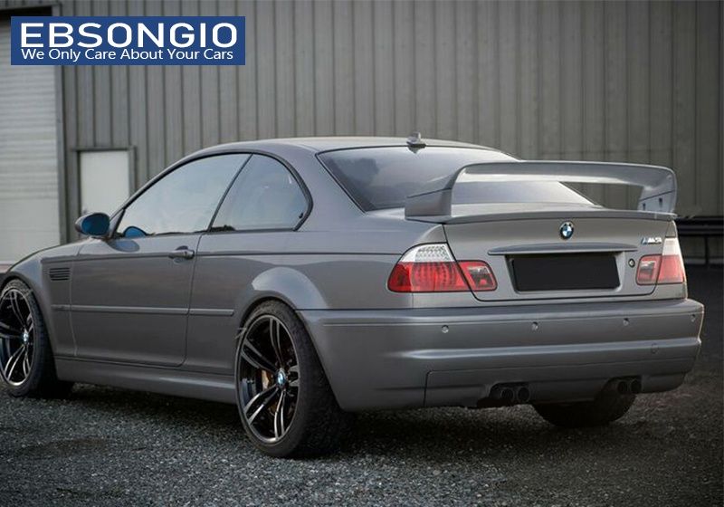 BMW E46 Tylny Spoiler Na Klapę GT Class Spoiler Czarny Połysk