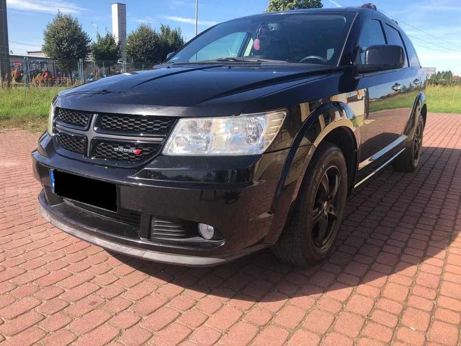 DODGE  Journey 2,0 CRD R/T czarny skóra Infiniti sound 2010r
