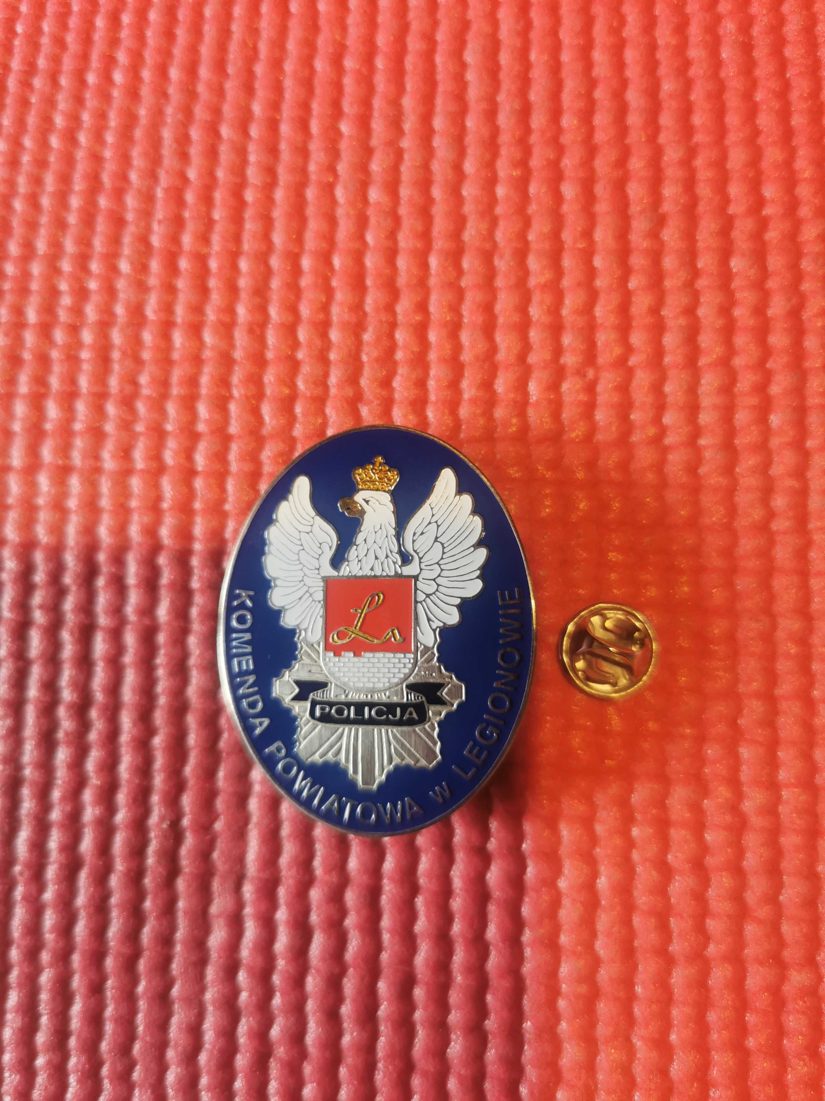 Odznaka Komenda Powiatowa w  Legionowie  Policja