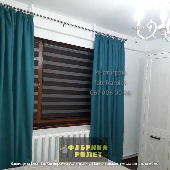 Рулонные шторы, День Ночь, жалюзи тканевые от производителя, скидки