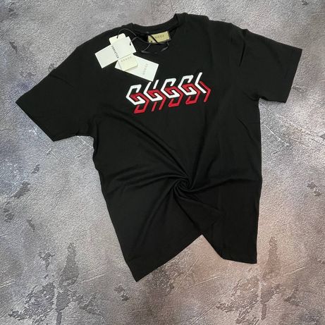 Акция распродажа топовая мужская футболка Gucci  XL скидка