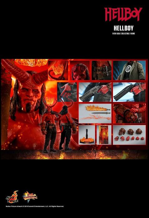 HOT TOYS Hellboy 1/6th Scale Collectible Figure