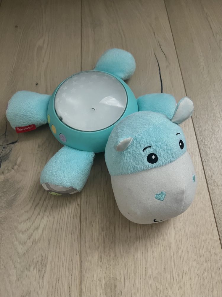 Fisher Price lampka projektor szumiś hipopotam