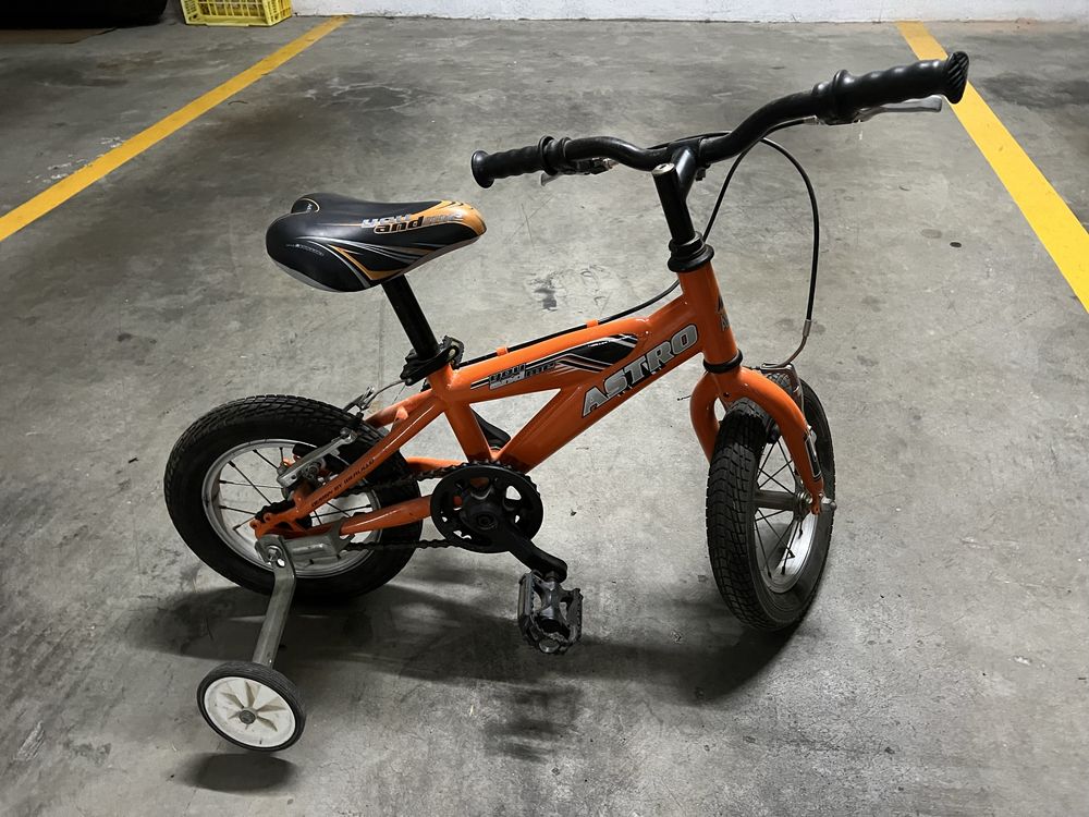 Bicicleta Astro Laranja de criança