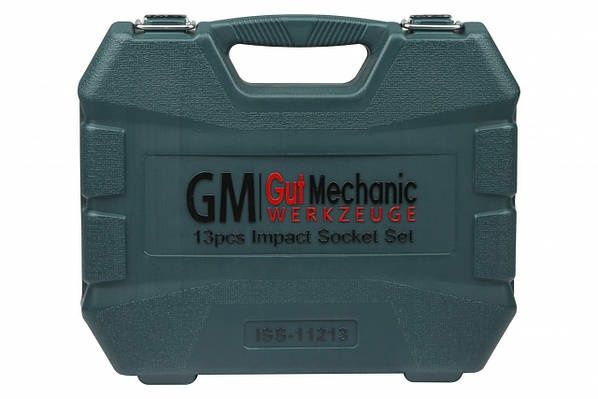 Набір ударних подовжених головок Gut Mechanic 1/2” (10–32 мм) Германия