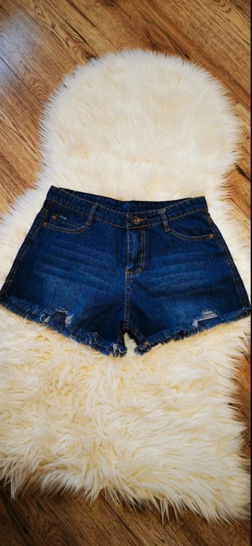 Spodenki jeansowe L