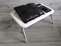 Stolik pod Laptopa do Łóżka Chłodzenie Składany E-Table