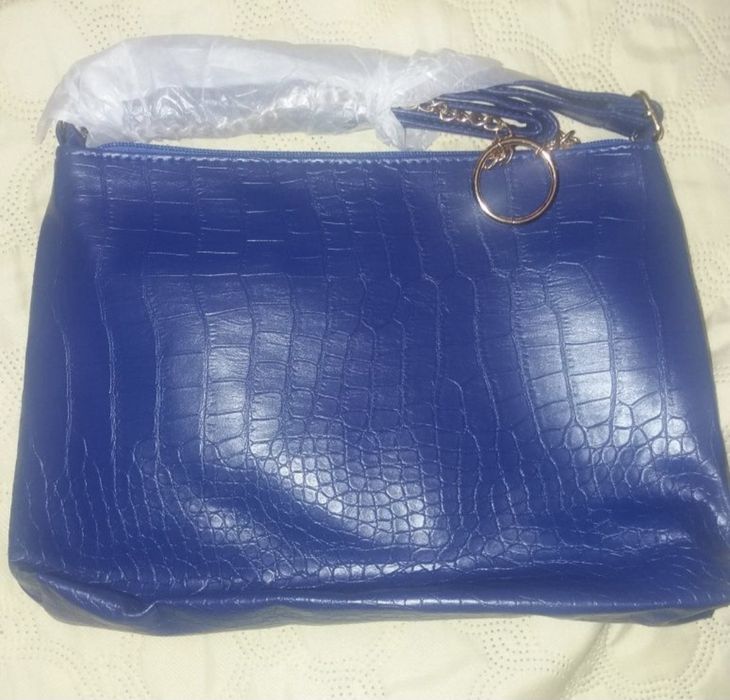 Женская сумка, цвет - синий