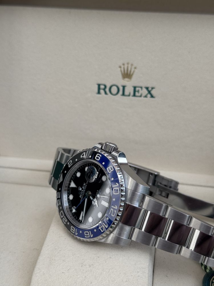 Rolex GMT Master II "Batman" - ref. 126710BLNR - Oyster - nowy 2025
