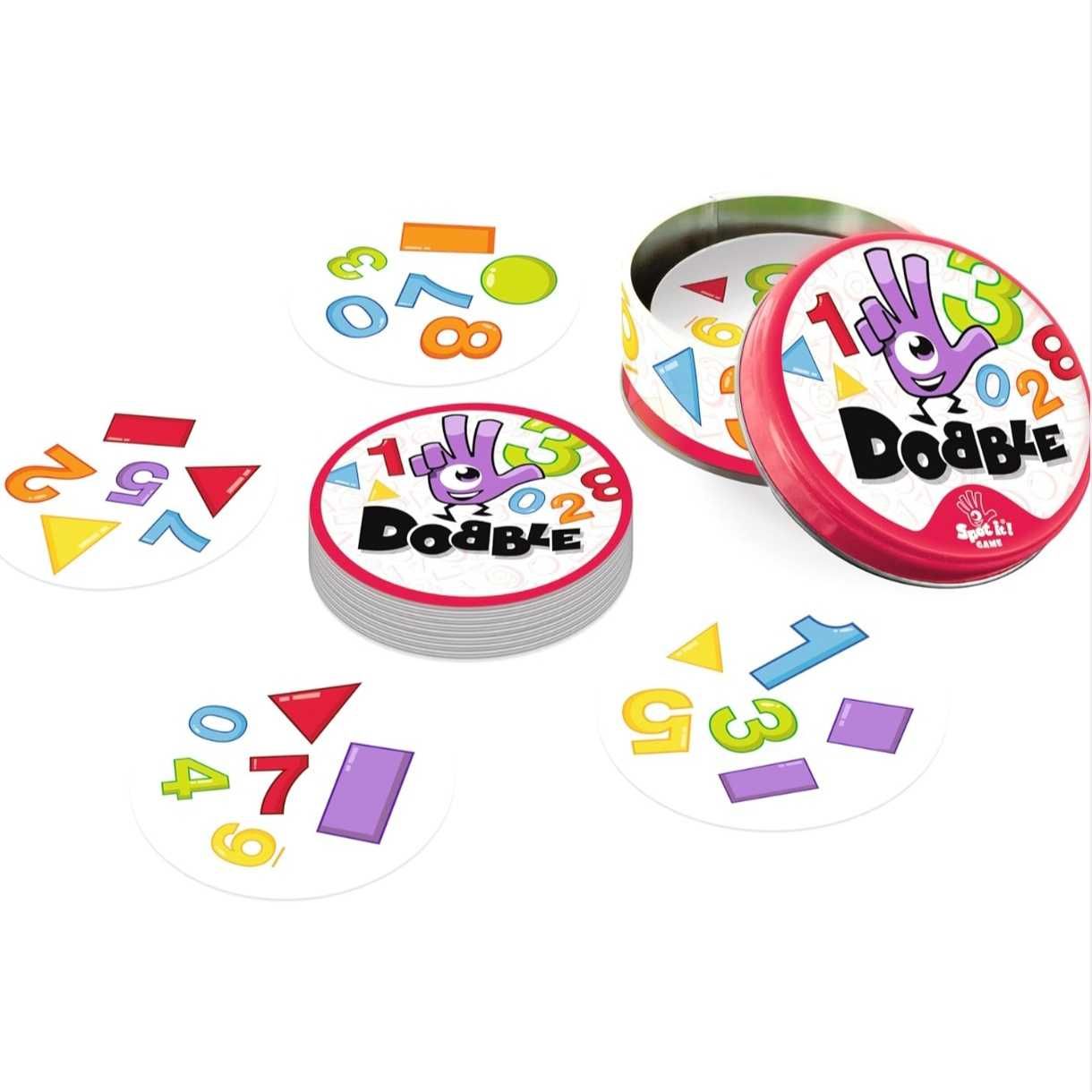 НОВАЯ Карточная настольная игра Asmodee Dobble Spot It для компании
