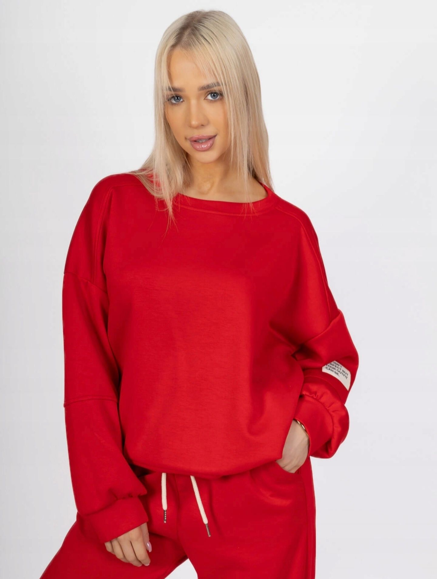 Dres damski bawełna masełko