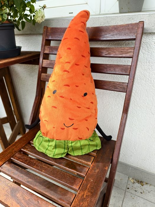 Maskotka marchewka Ikea wysokość 60 cm
