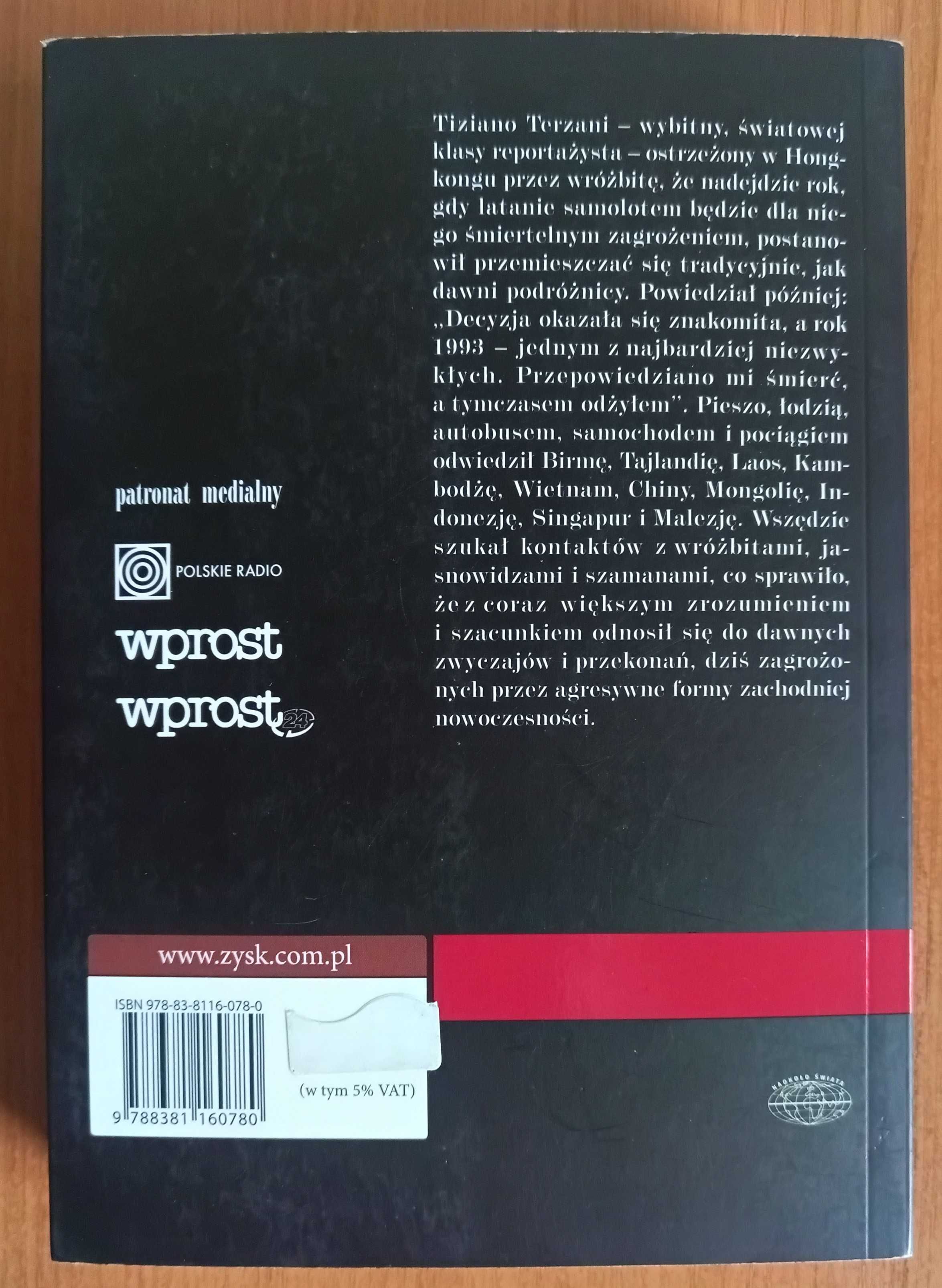Tiziano Terzani "Powiedział mi wróżbita"