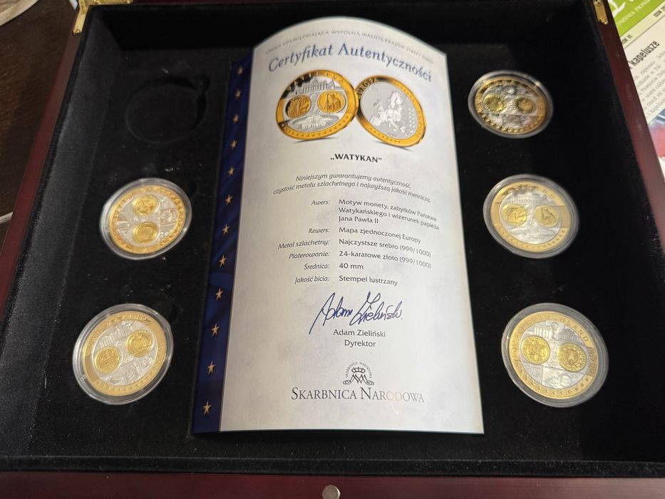 Kolekcja monet “Euro wspolna waluta europy”