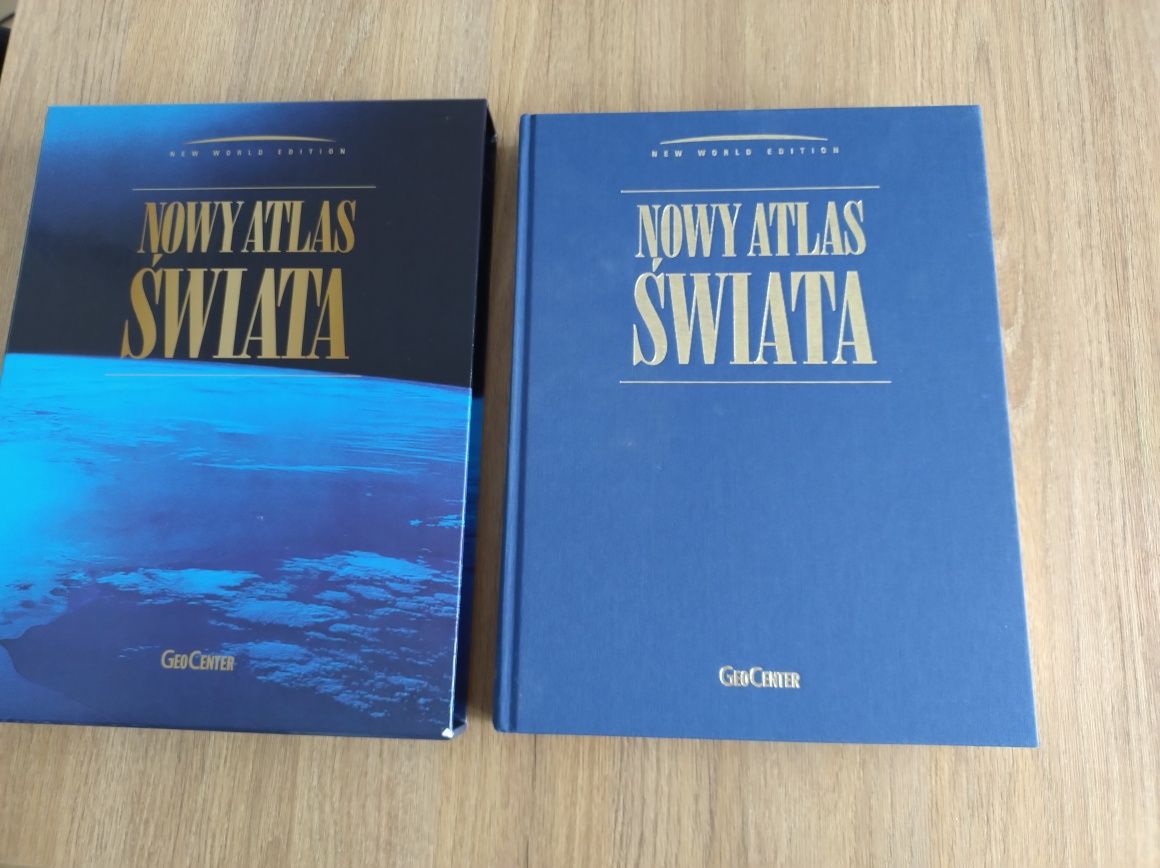 Nowy Atlas świata - piękne wydanie w twardej oprawie