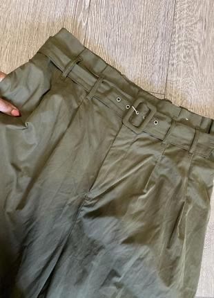 широкі штани кюлоти з високою посадкою широкі штани primark 16/xxl