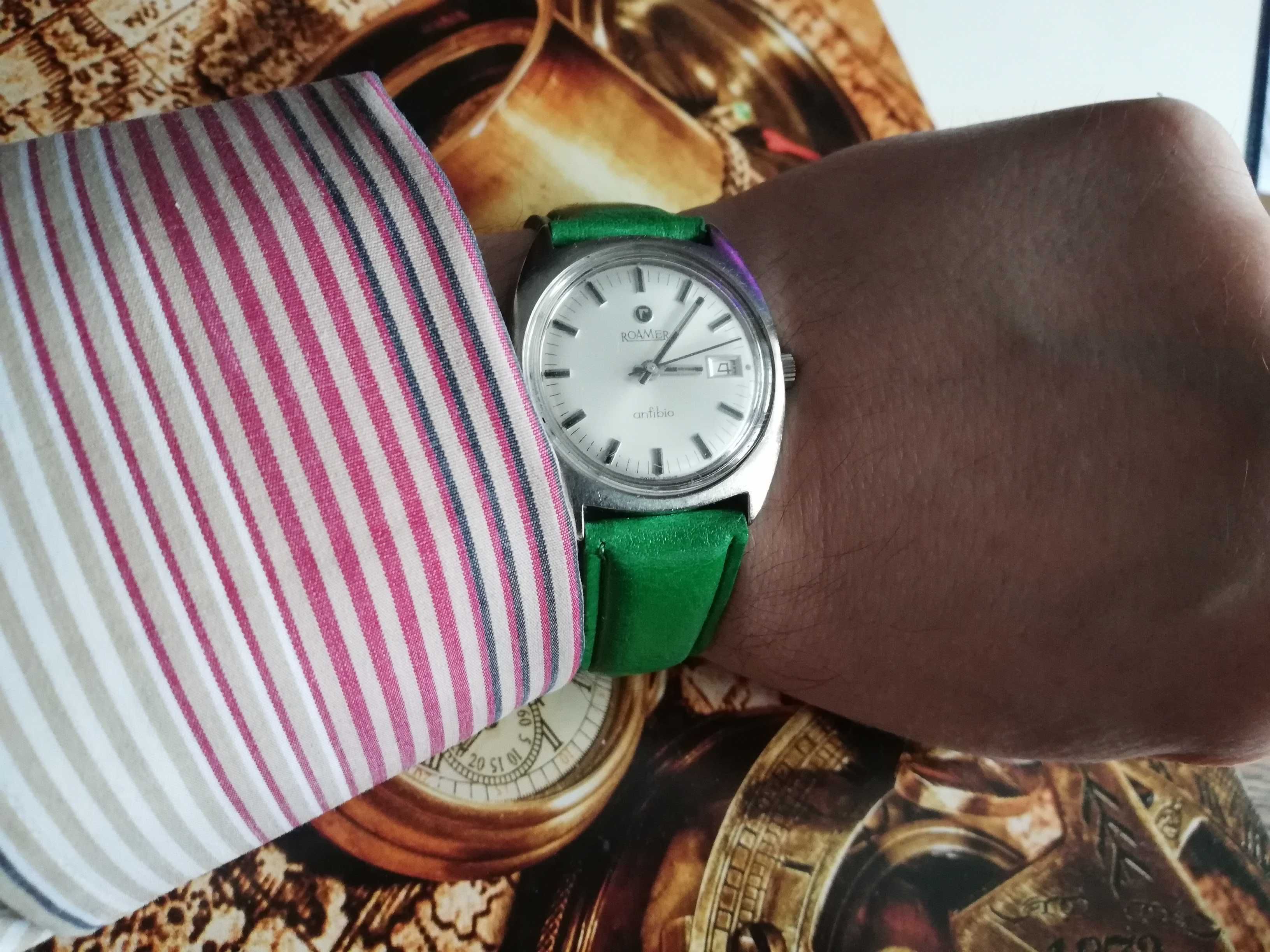 Sprzedam męski zegarek Roamer Anfibio w pięknym oryginalnym stanie