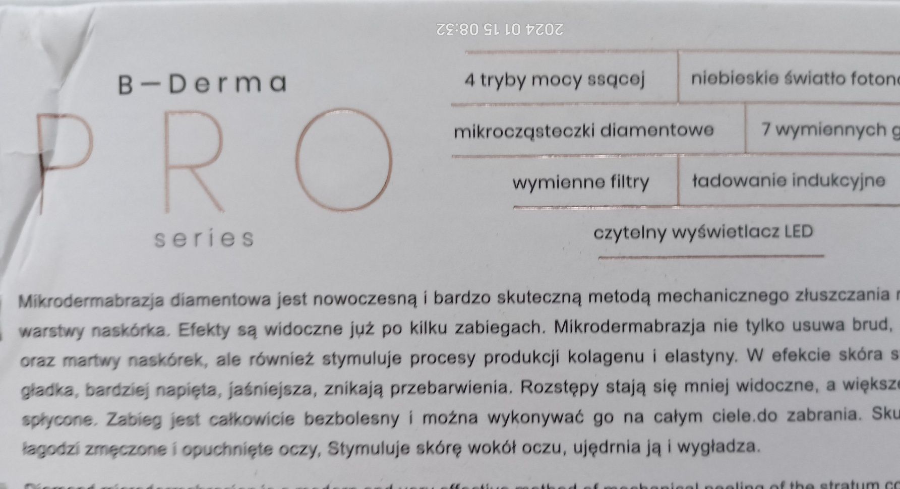 Mikrodemambrazja B-Derma Pro Beautifly