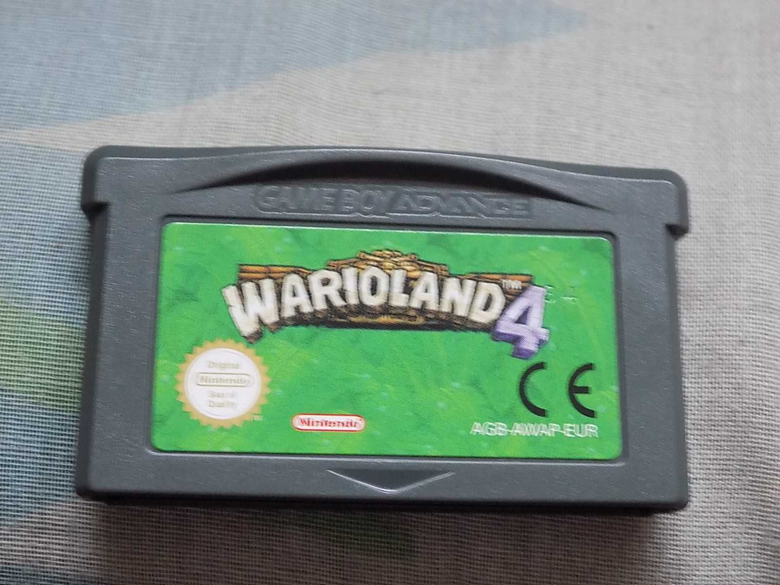 Wario Land 4 na Nintendo GameBoy Advance/Micro/DS, GBA SP, komplet 3xA