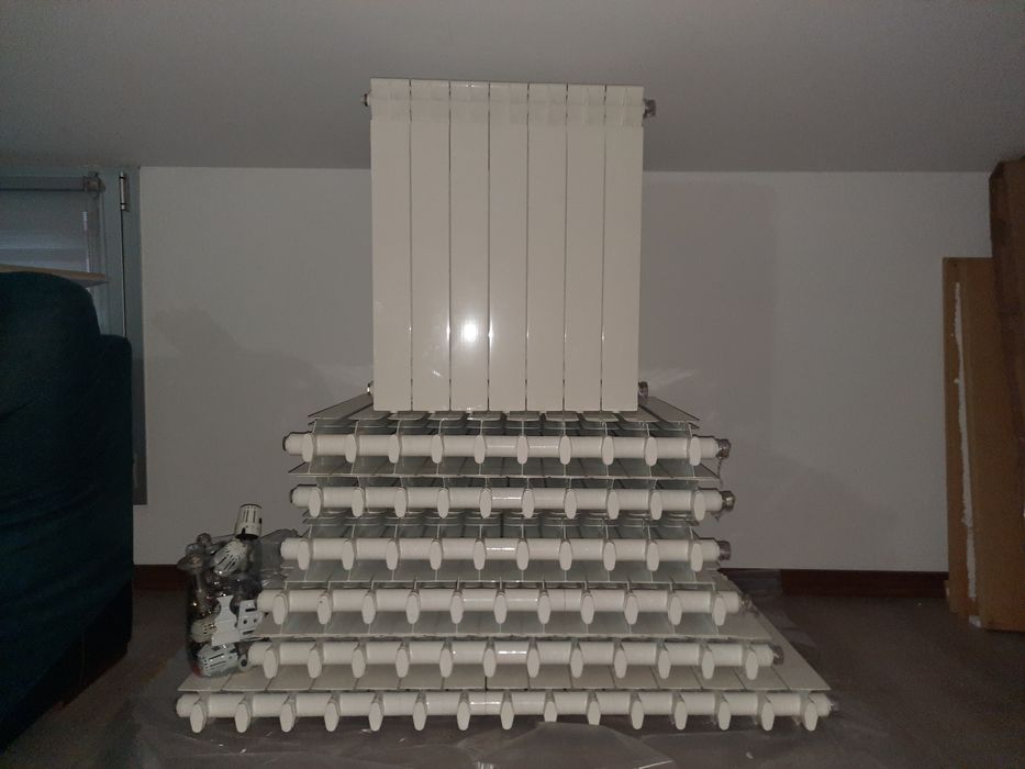 Radiadores a água - aquecimento central