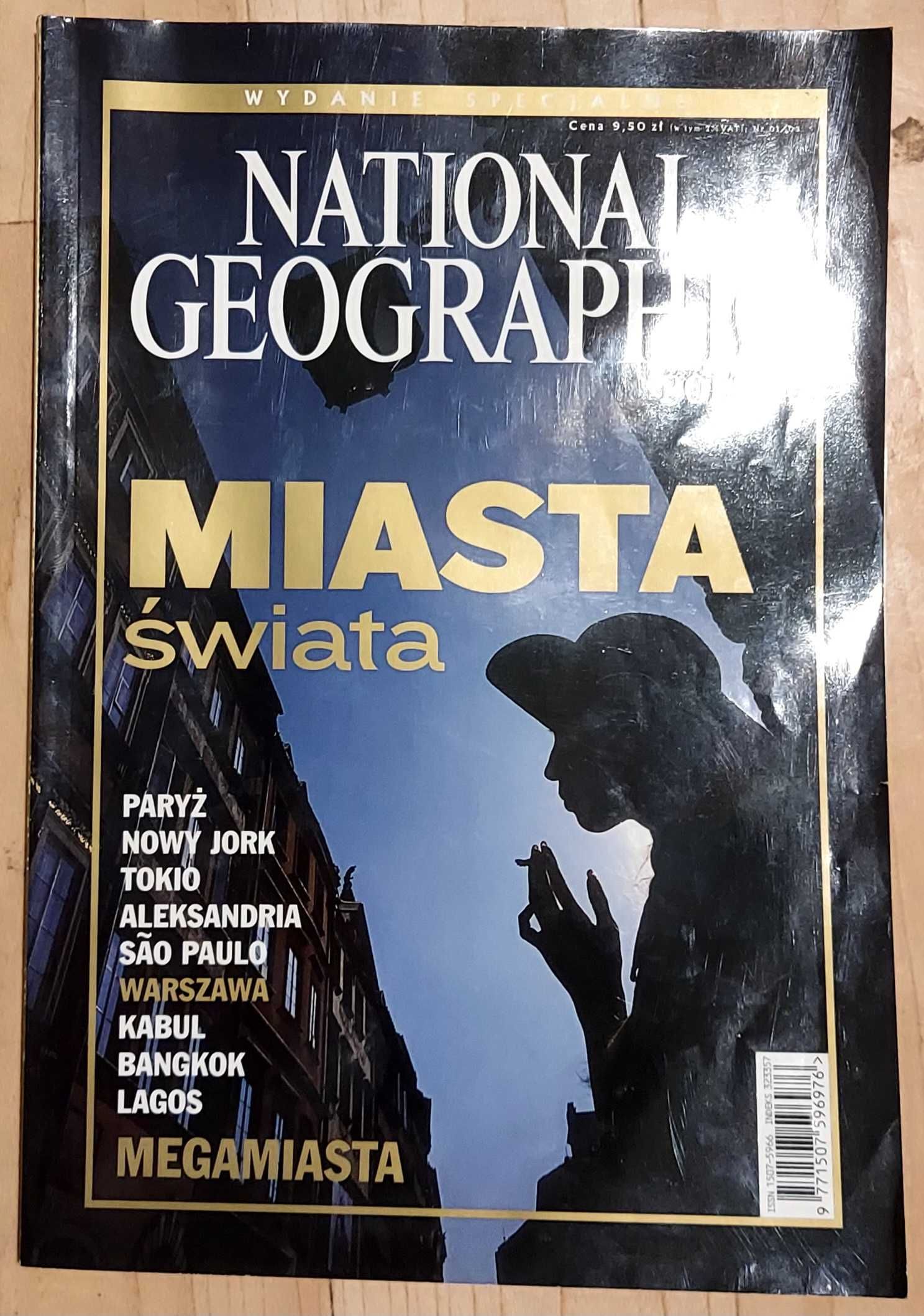 National Geographic MIESIĘCZNIKI, MAPY, czasopisma z lat 2000- 2004