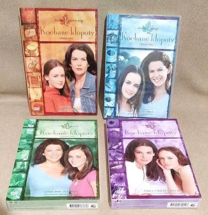 Kochane Kłopoty 4 sezony (1+2+3+4) cena za całość płyty DVD