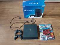 PS4 pro 1t dwa pady plus gry GTA rdr2 wiedzmin