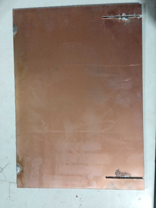 Стеклотекстолит фольгированный односторонний 1,5 мм.