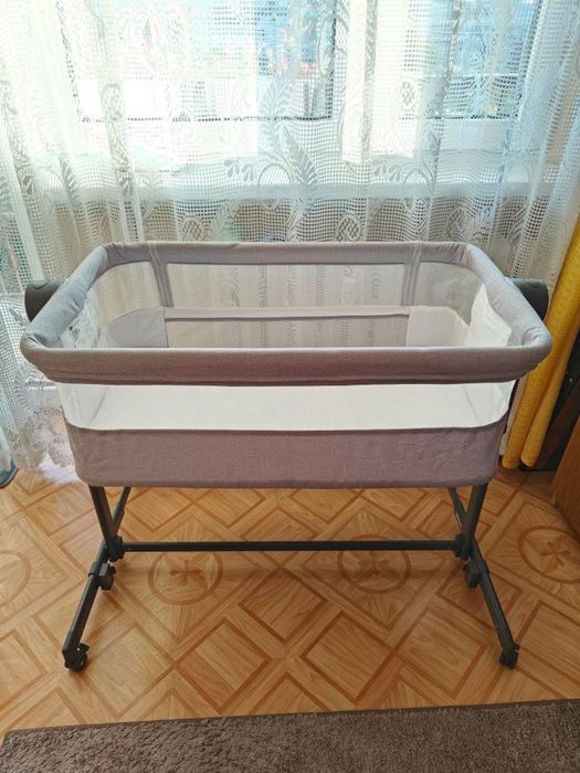 Łóżeczko dostawne 2w1 NESTEE up 2 Kinderkraft