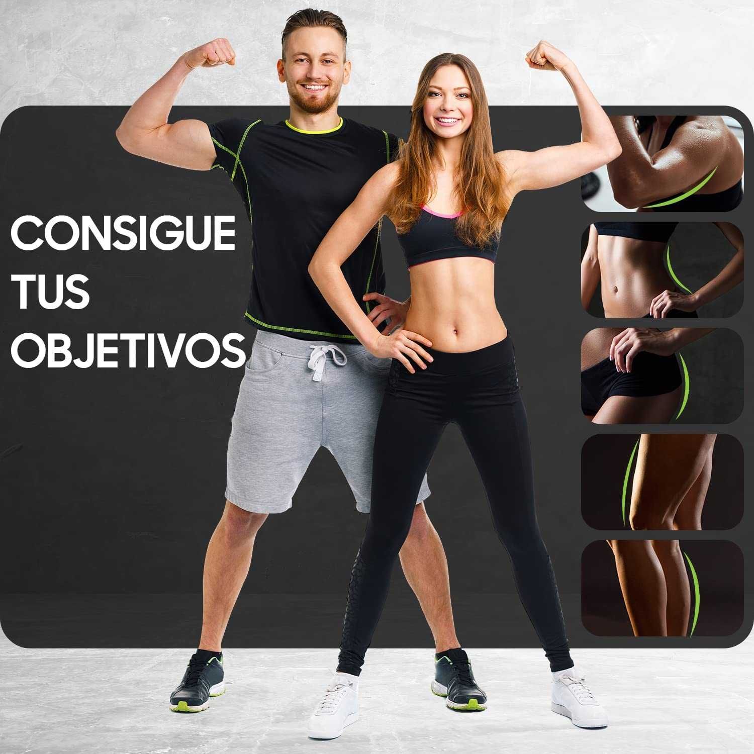 Plataforma vibratória fitness - máquina de exercício e massagens