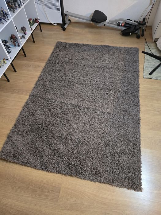 2 tapetes de pelos longos