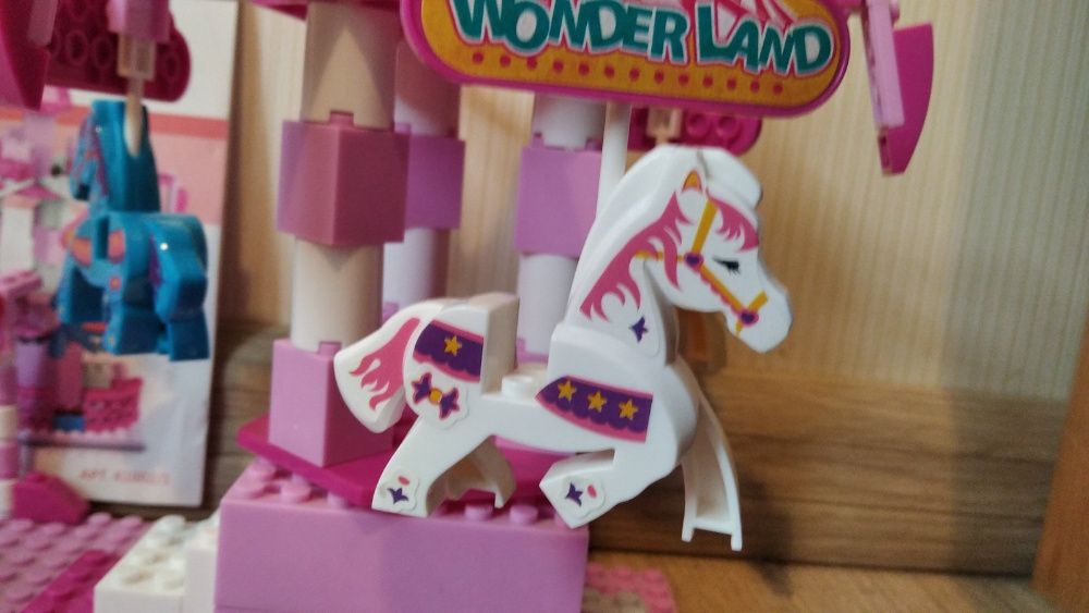 Конструктор, Парк Аттракционов, Карусель.