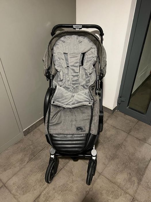 Wózek Cybex Priam LUX Manhattan Gray 2.0 2w1 szary gondola spacerówka