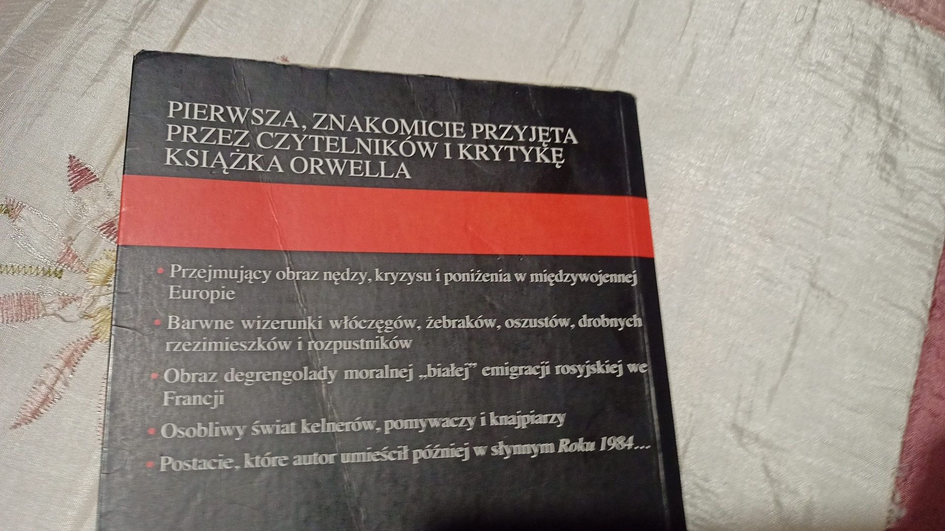 G.Orwell Na dnie w Paryżu i w Londynie