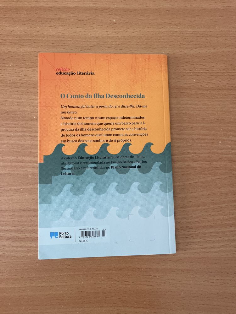 Livro O conto da ilha desconhecida