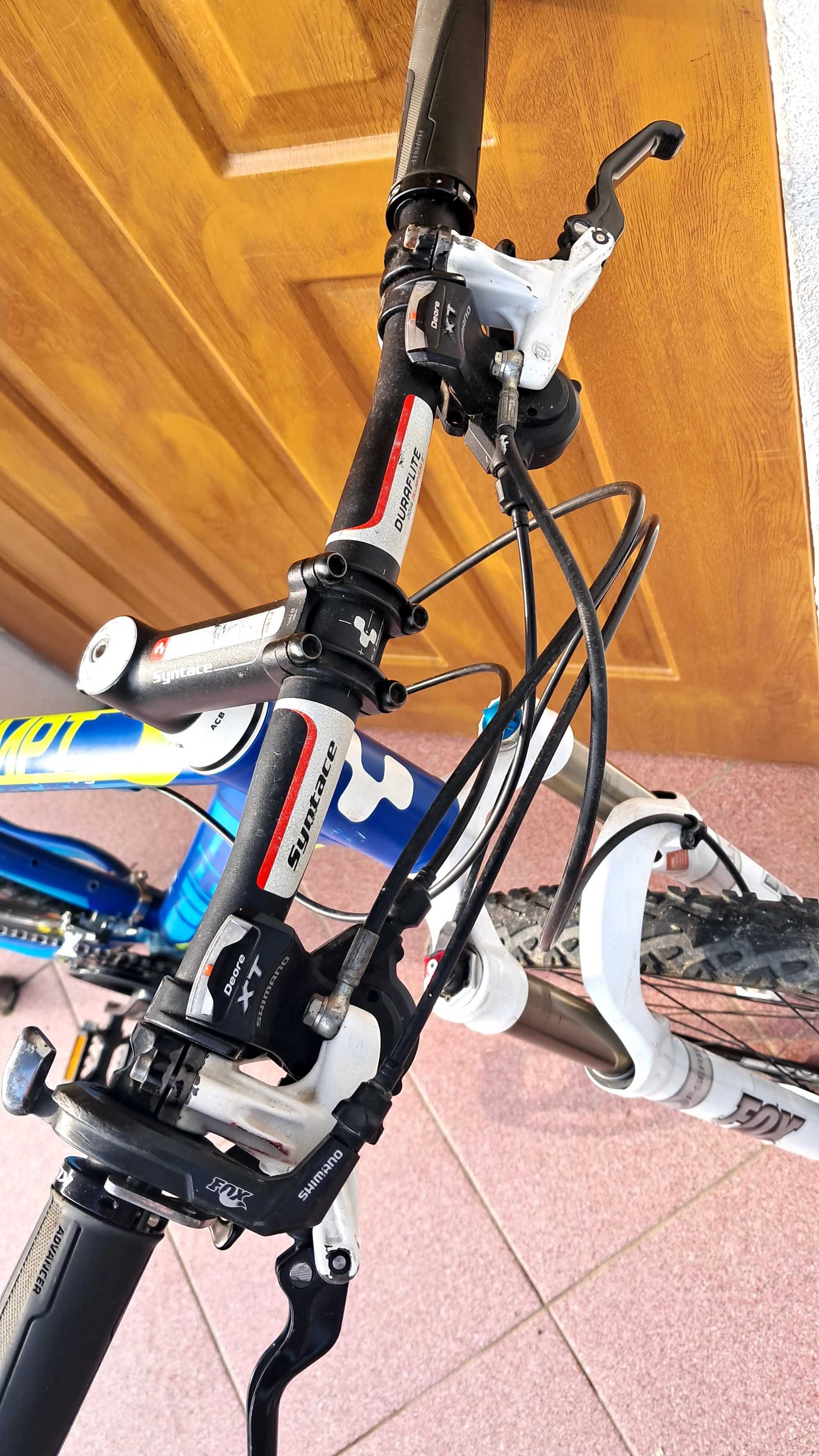 Rower Cube Analog Fox full shimano Deore XT Hamulce Hydrauliczne