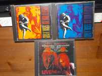Pack  3 Cds Gravação Original  Banda icónica Guns´N Roses  Bom estado.
