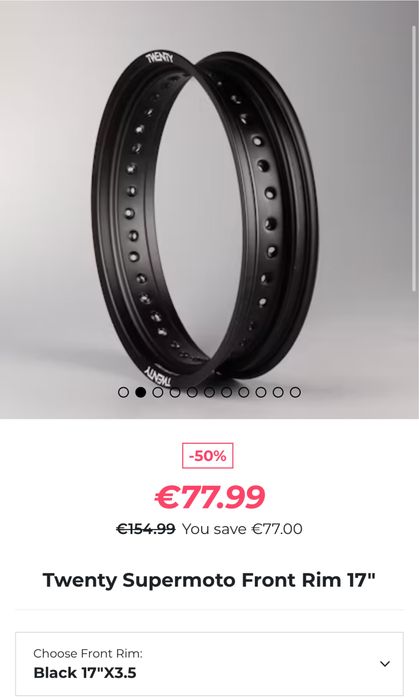 Aros supermotard ktm Husqvarna