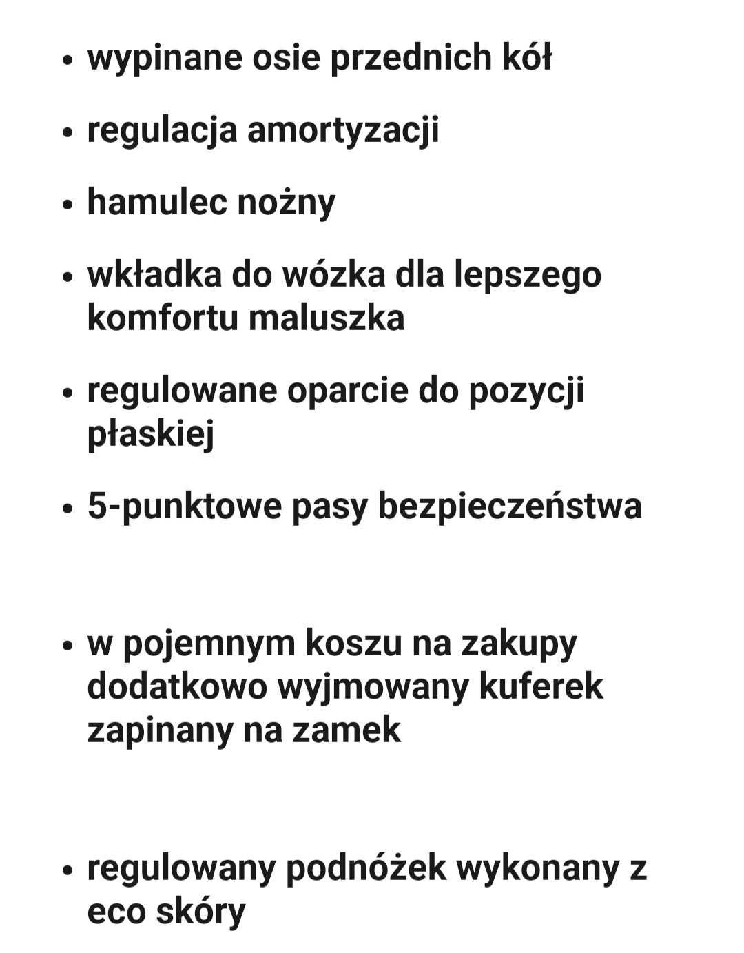 Wózek spacerowy LONEX