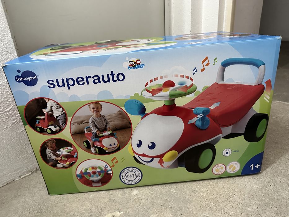 Andador andarilho carro criança superauto Imaginarium