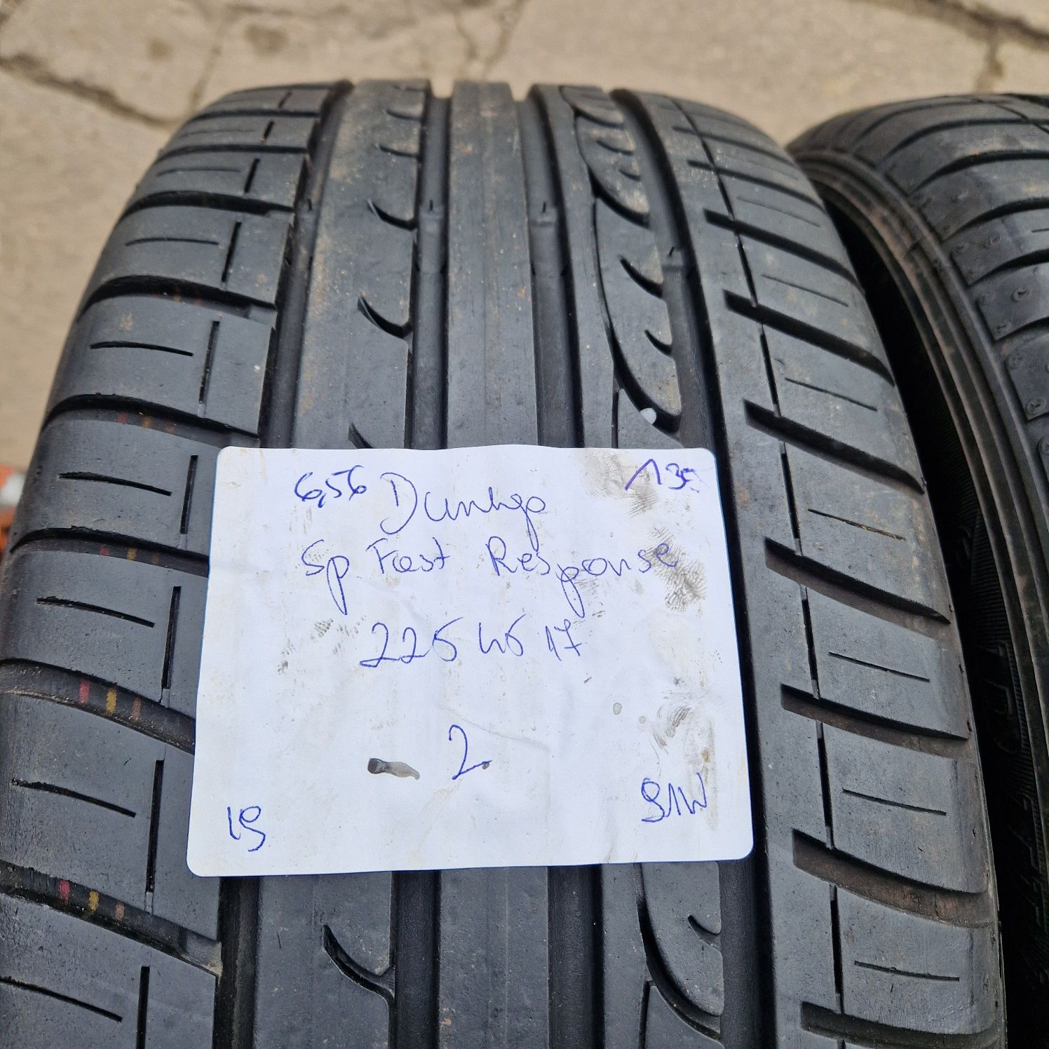 225/45/17 225/45R17 Dunlop 2019 lato